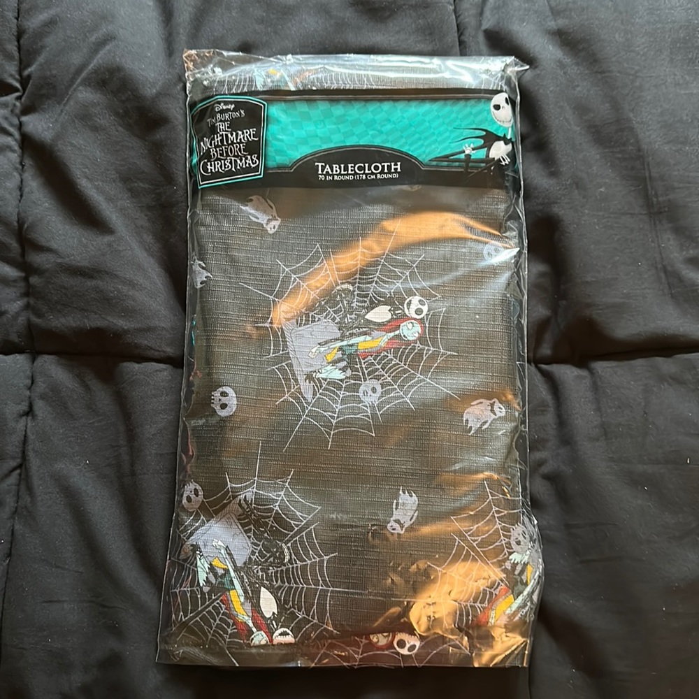Nightmare before Christmas tablecloth brand new